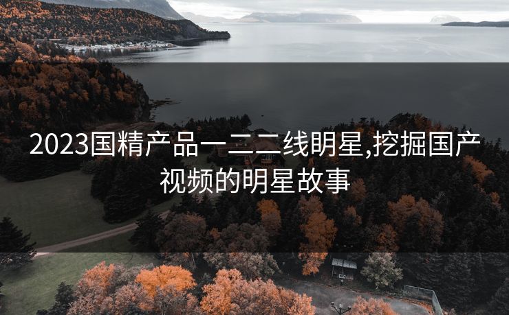2023国精产品一二二线眀星,挖掘国产视频的明星故事 2023国精产品一二二线眀星,挖掘国产视频的明星故事